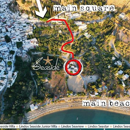Lindos Seaview Apartment エクステリア 写真