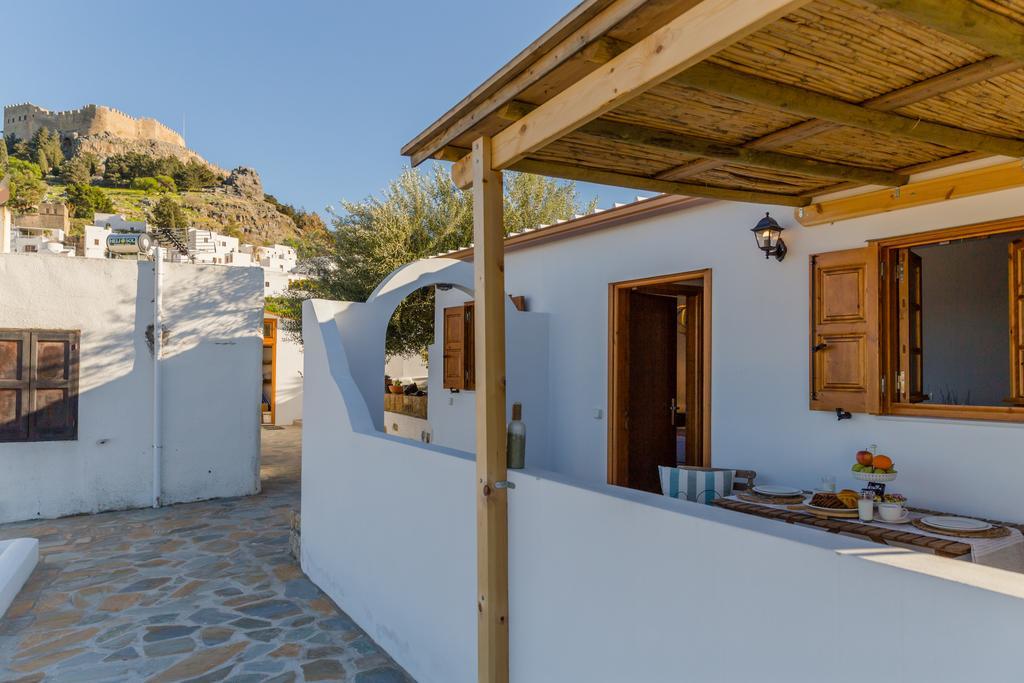 Lindos Seaview Apartment エクステリア 写真